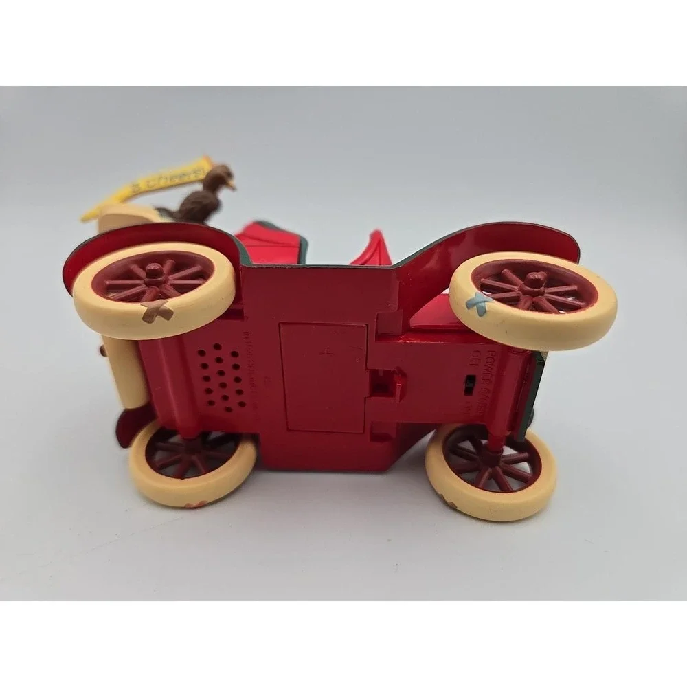 Vintage 1999 Hallmark Keepsake Ornament Jazzy‎ Jalopy Santa Claus & Reindeers